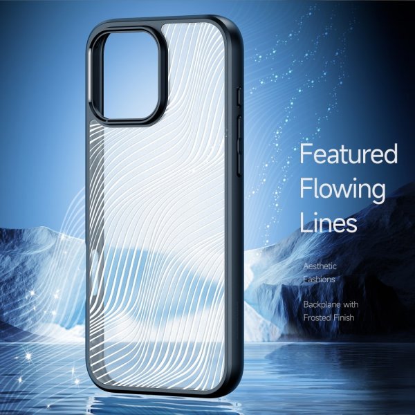 Dux Ducis iPhone 16 Pro Max Deksel Aimo Series Svart