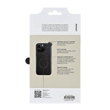 Buffalo iPhone 16 Pro Max Deksel Ekte skinn MagSeries Svart