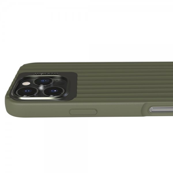 Nudient iPhone 16 Pro Max Deksel Bold MagSafe Olive Green