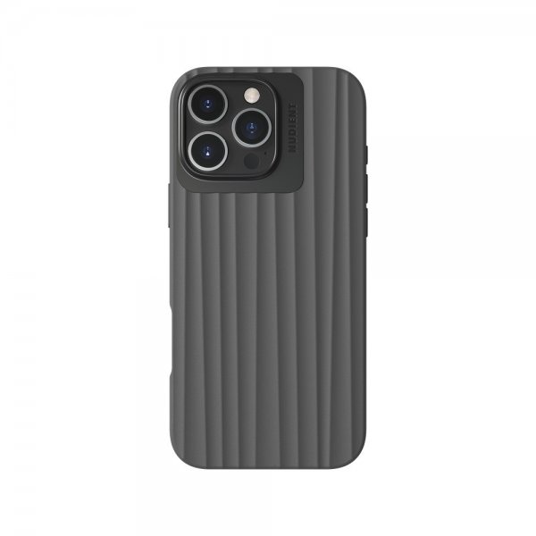 Nudient iPhone 16 Pro Max Deksel Bold MagSafe Storm Black
