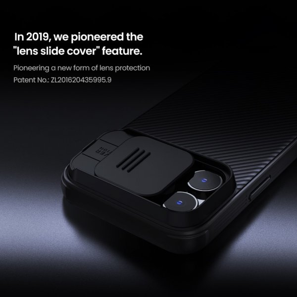Nillkin iPhone 16 Pro Max Deksel CamShield Pro Svart