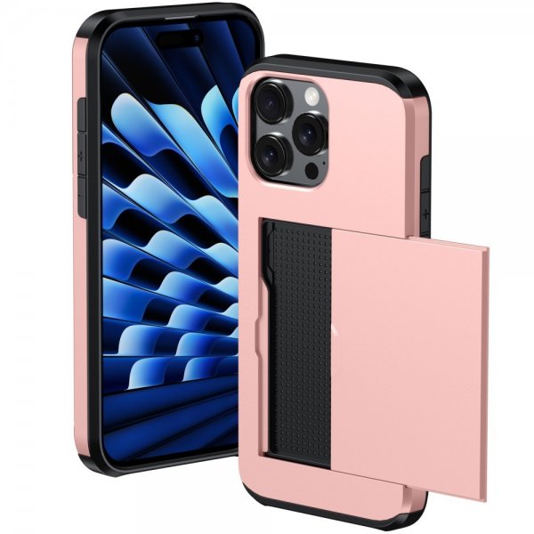 iPhone 16 Pro Max Deksel Card Slide Svart