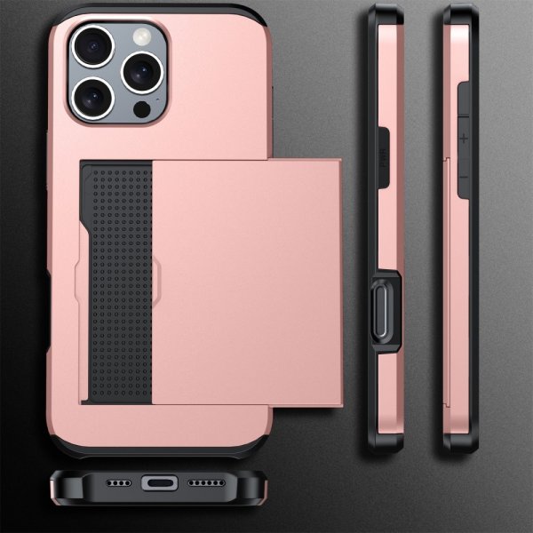 iPhone 16 Pro Max Deksel Card Slide Svart