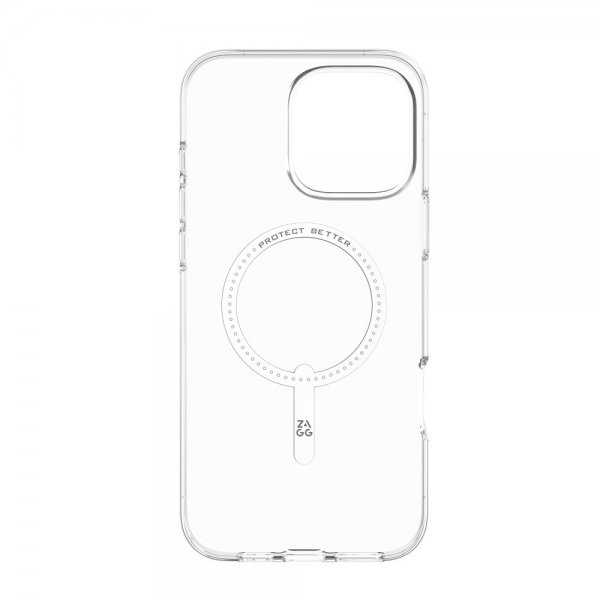 Zagg iPhone 16 Pro Max Deksel Crystal Palace Lite Snap Transparent
