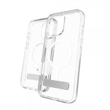 Zagg iPhone 16 Pro Max Deksel Crystal Palace Snap Kickstand Transparent