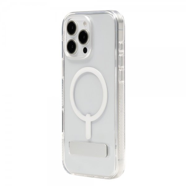 Zagg iPhone 16 Pro Max Deksel Crystal Palace Snap Kickstand Transparent