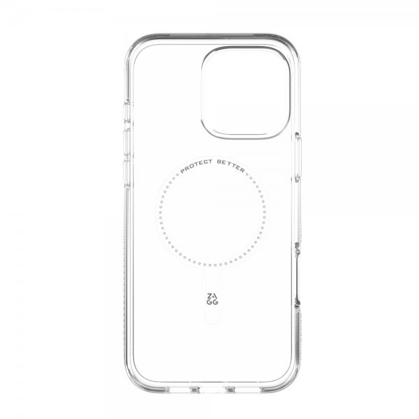 Zagg iPhone 16 Pro Max Deksel Crystal Palace Snap Transparent