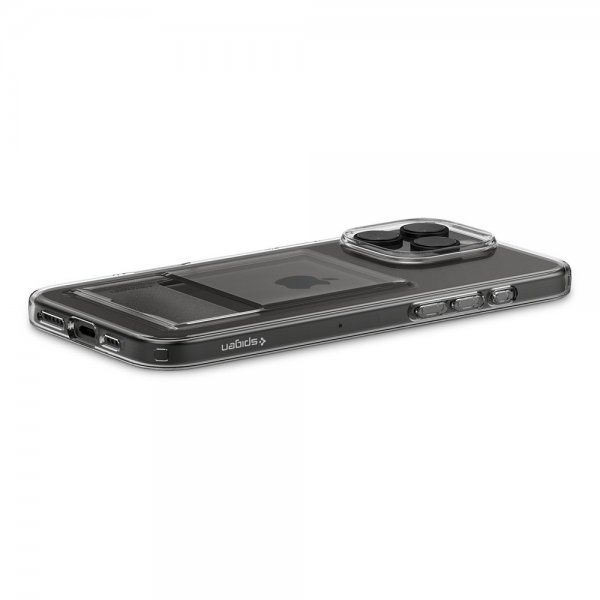 Spigen iPhone 16 Pro Max Deksel Crystal Slot Crystal Clear