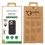 4smarts iPhone 16 Pro Max Deksel Defend Case Ultimag Svart