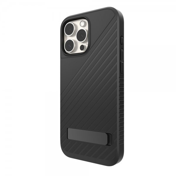 Zagg iPhone 16 Pro Max Deksel Denali Snap Kickstand Svart