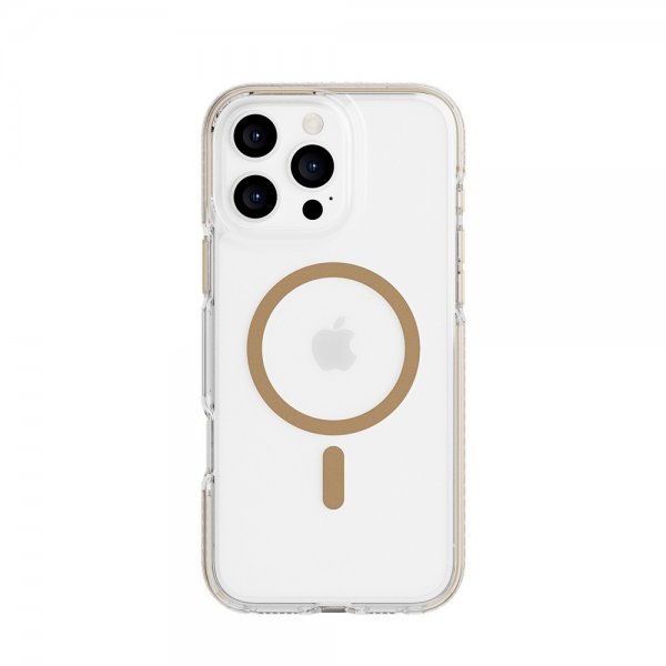 Tech21 iPhone 16 Pro Max Deksel EvoCrystal MagSafe Gull