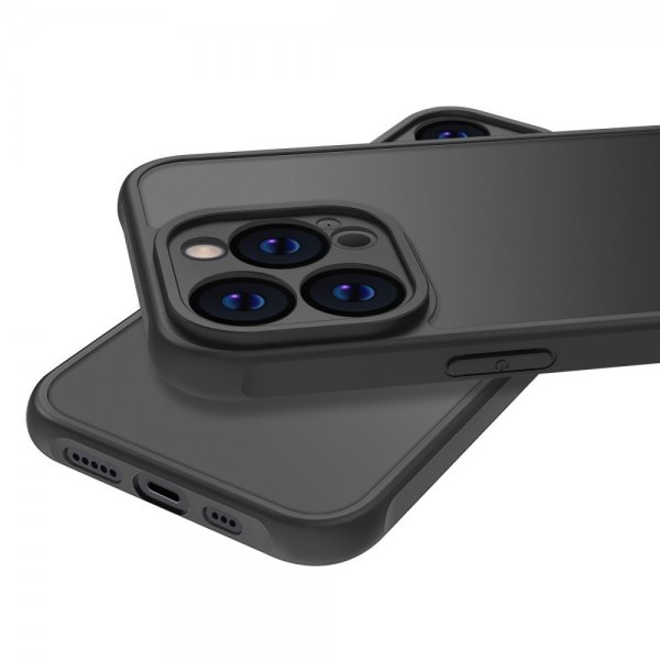 Nordic Covers iPhone 16 Pro Max Deksel Feather Series Raven Black
