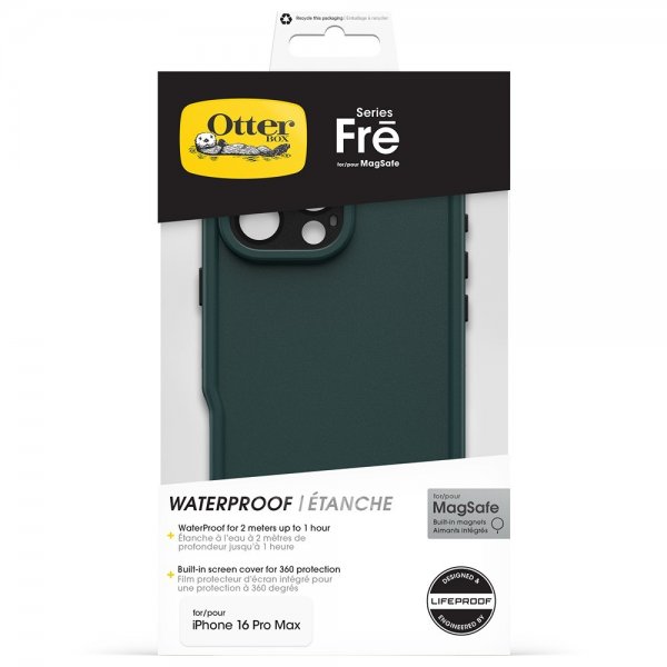 Otterbox iPhone 16 Pro Max Deksel Fre MagSafe Sagebrush