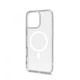 Celly iPhone 16 Pro Max Deksel GELSKINMAG MagSafe Klar Hvit