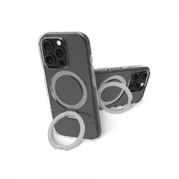 dbramante1928 iPhone 16 Pro Max Deksel Iceland Ultra D3O MagSafe Kickstand Klar