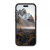 dbramante1928 iPhone 16 Pro Max Deksel Iceland Ultra D3O MagSafe Kickstand Svart