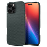 Spigen iPhone 16 Pro Max Deksel Liquid Air Abyss Green