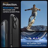 Spigen iPhone 16 Pro Max Deksel Liquid Air Matte Black