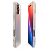 Spigen iPhone 16 Pro Max Deksel Liquid Air Natural Titanium