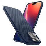 Spigen iPhone 16 Pro Max Deksel Liquid Air Navy Blue