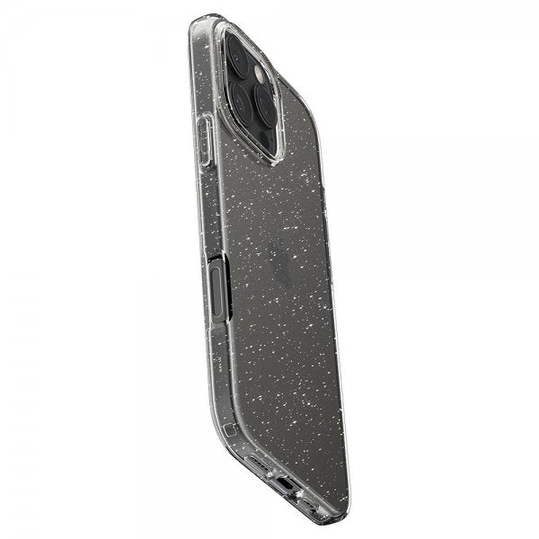 Spigen iPhone 16 Pro Max Deksel Liquid Crystal Glitter Crystal Quartz