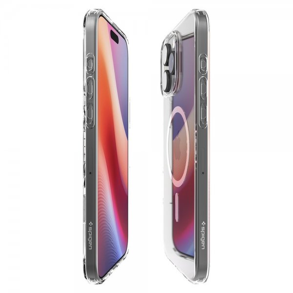 Spigen iPhone 16 Pro Max Deksel Liquid Crystal MagFit Crystal Clear