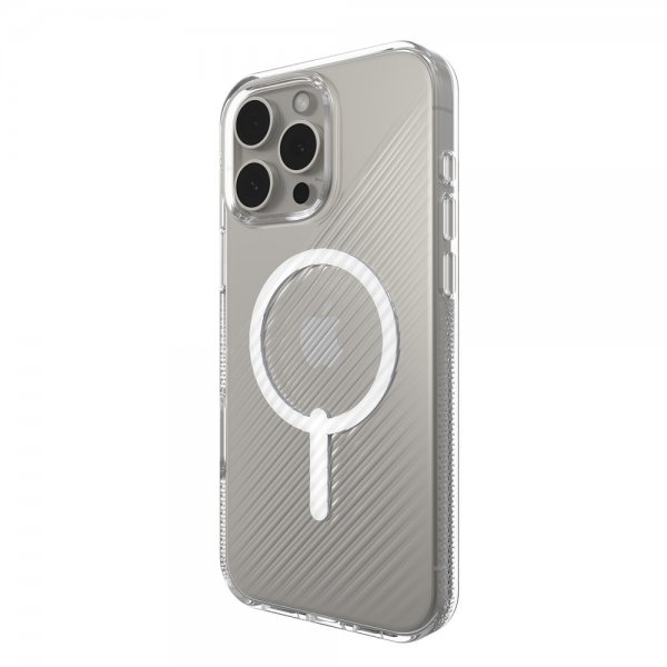 Zagg iPhone 16 Pro Max Deksel Luxe Snap Transparent