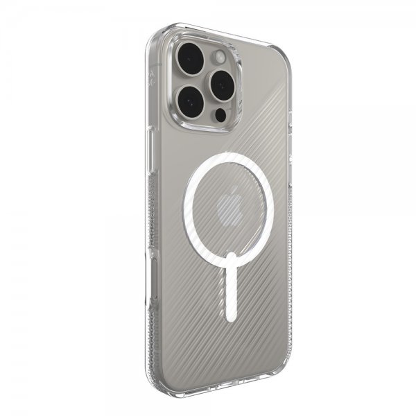 Zagg iPhone 16 Pro Max Deksel Luxe Snap Transparent