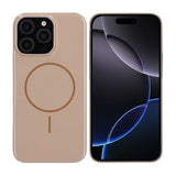 iPhone 16 Pro Max Deksel TPU MagSafe Glatt Gull