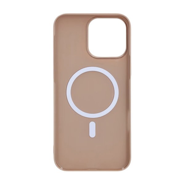 iPhone 16 Pro Max Deksel TPU MagSafe Glatt Gull
