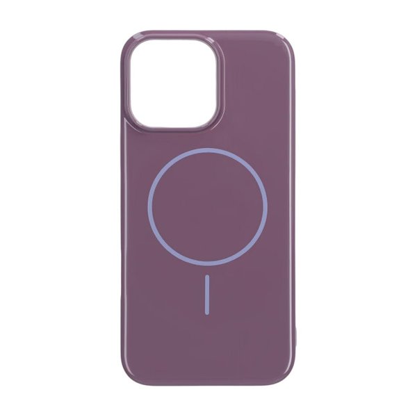 iPhone 16 Pro Max Deksel TPU MagSafe Glatt Lilla