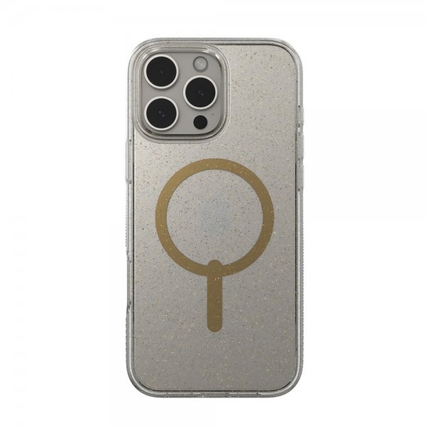 Zagg iPhone 16 Pro Max Deksel Milan Snap Gold Glitter
