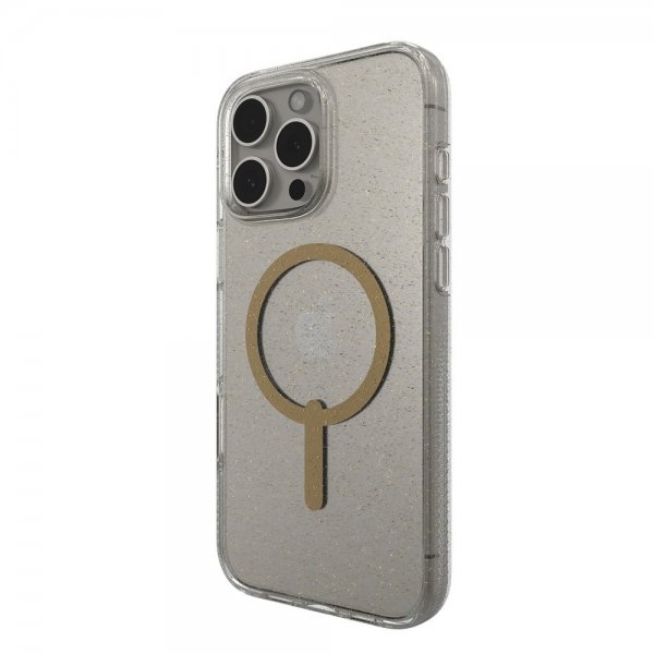 Zagg iPhone 16 Pro Max Deksel Milan Snap Gold Glitter