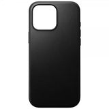 Nomad iPhone 16 Pro Max Deksel Modern Leather Case Svart