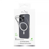 Puro iPhone 16 Pro Max Deksel Nude Mag Transparent
