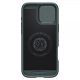 Spigen iPhone 16 Pro Max Deksel Optik Armor MagFit Abyss Green