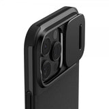 Spigen iPhone 16 Pro Max Deksel Optik Armor MagFit Svart