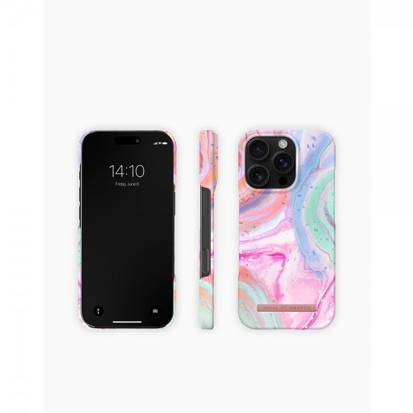 Ideal of Sweden iPhone 16 Pro Max Deksel Printed Case MagSafe Pastel Marble