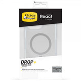 Otterbox iPhone 16 Pro Max Deksel React MagSafe Klar
