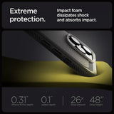 Spigen iPhone 16 Pro Max Deksel Rugged Armor MagFit Grå
