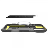 Spigen iPhone 16 Pro Max Deksel Rugged Armor MagFit Grå