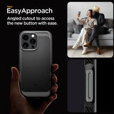 Spigen iPhone 16 Pro Max Deksel Rugged Armor MagFit Matte Black