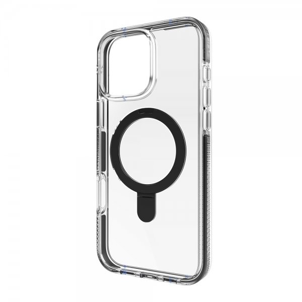 Zagg iPhone 16 Pro Max Deksel Santa Cruz Snap Ring Stand Svart