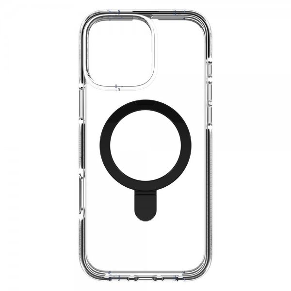 Zagg iPhone 16 Pro Max Deksel Santa Cruz Snap Ring Stand Svart