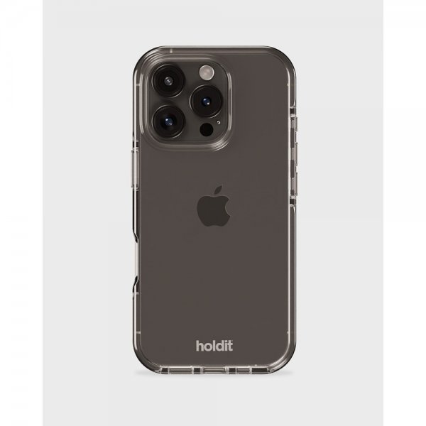 holdit iPhone 16 Pro Max Deksel Seethru Hvit