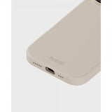 holdit iPhone 16 Pro Max Deksel Silikon Light Beige