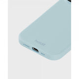 holdit iPhone 16 Pro Max Deksel Silikon Mineral Blue