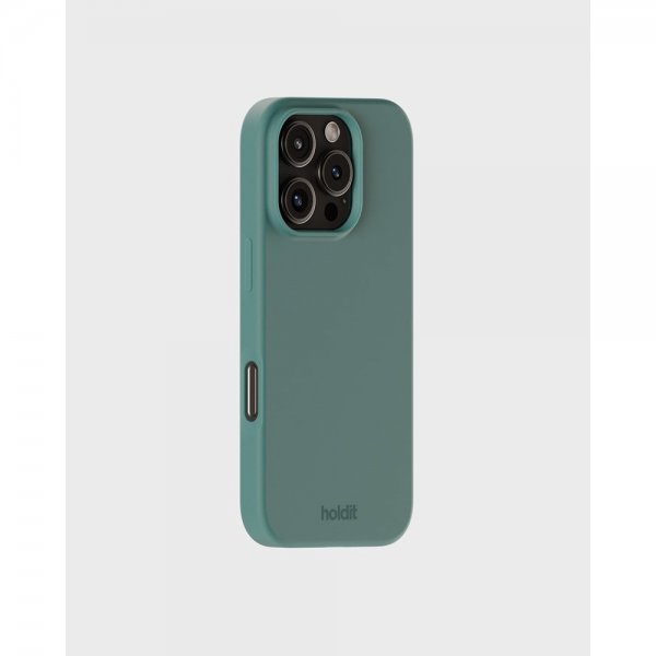 holdit iPhone 16 Pro Max Deksel Silikon Moss Green