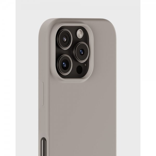 holdit iPhone 16 Pro Max Deksel Silikon Taupe