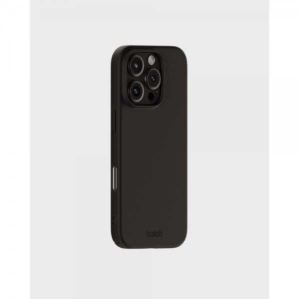 holdit iPhone 16 Pro Max Deksel Slim Case Svart